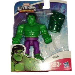 Marvel Superhero Adventures Wave 3 Series Green Hulk 5 inch Figure New